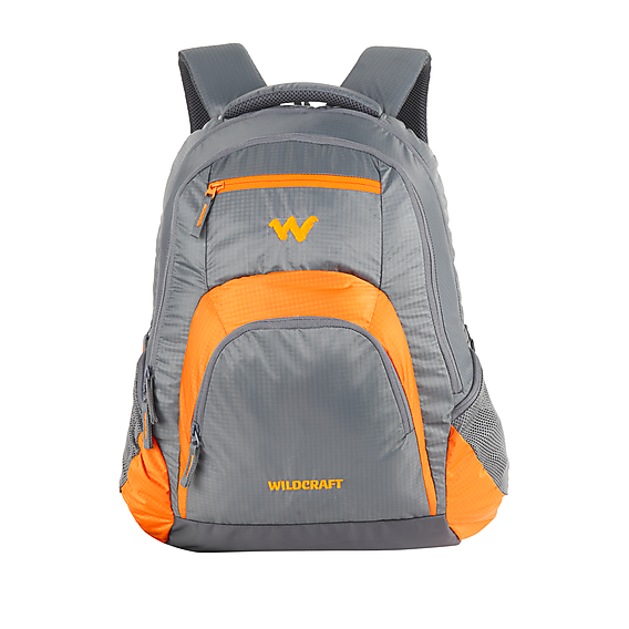 WILDCRAFT Hopper Laptop Backpack With Internal Organizer - Orange ...